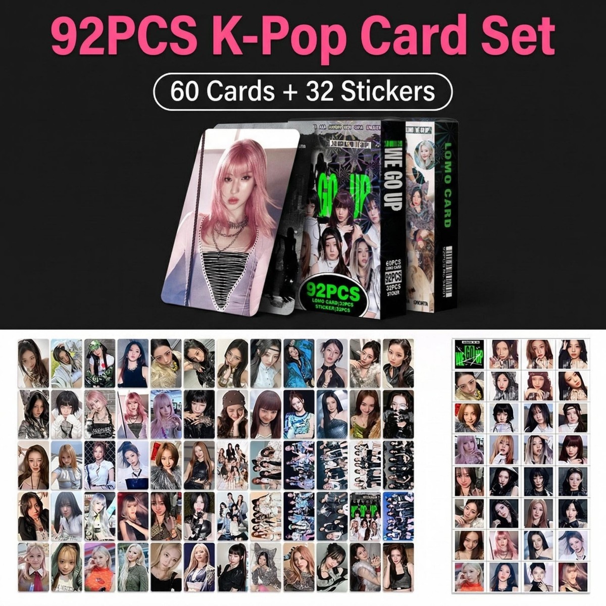 Baby Products Gift - 92Pcs BABY MONSTER LOMO Card Set