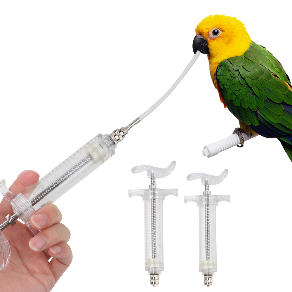 Baby Products Useful - Parrot Feeding Syringe Bird Supplies Adhustable
