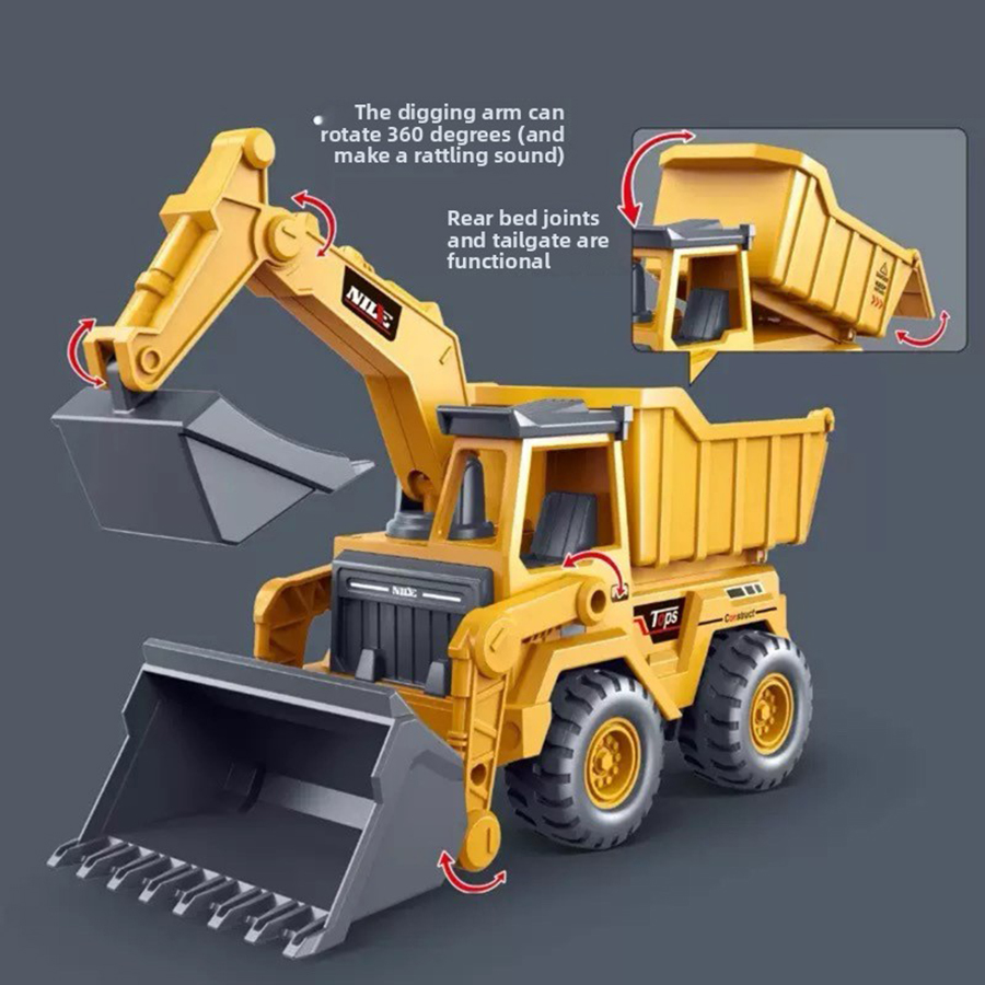 1pcs Excavator Truck Model Toy – обзор и цена Baby Products Gift