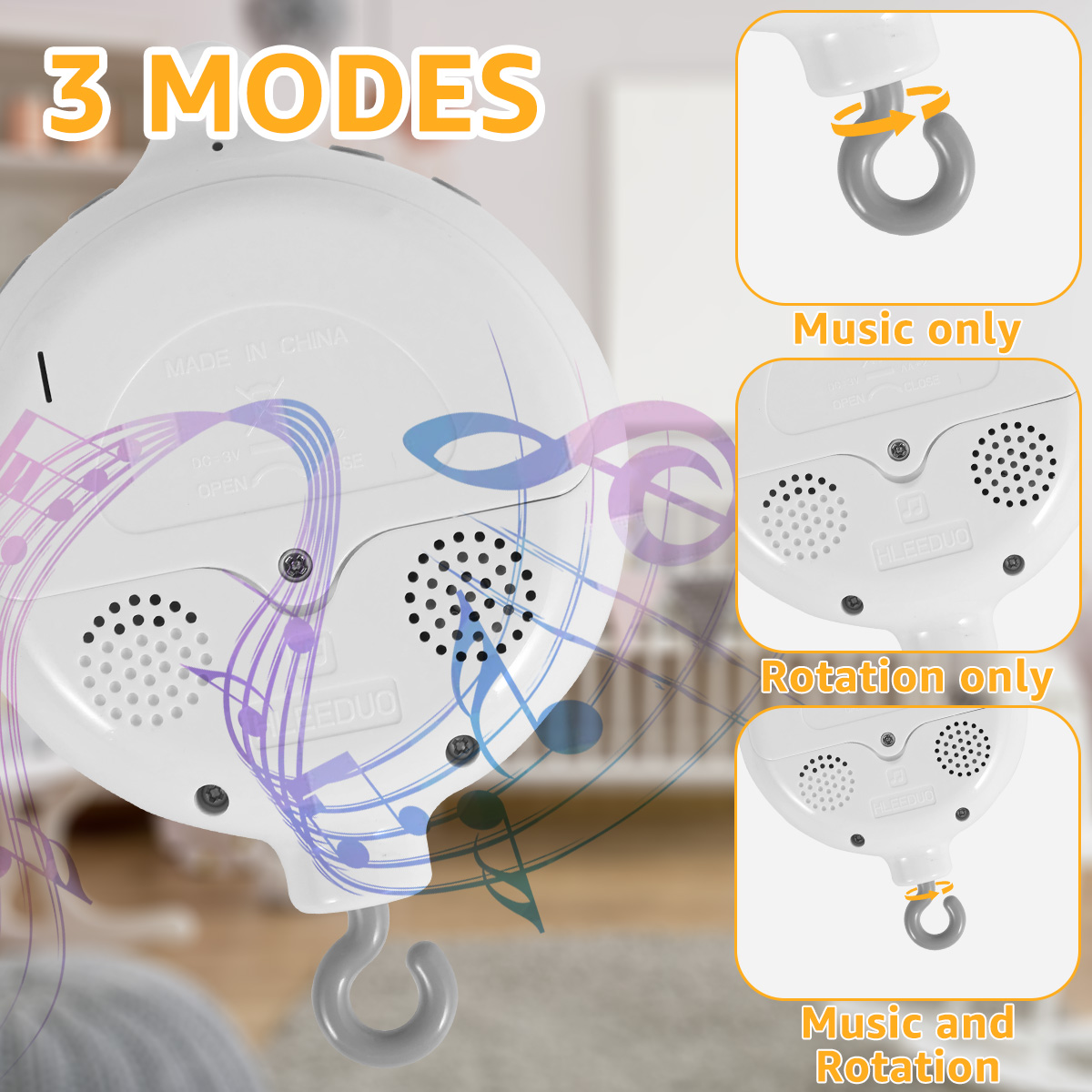 Baby Rotating Music Box ABS Ba – обзор и цена Baby Products Gift