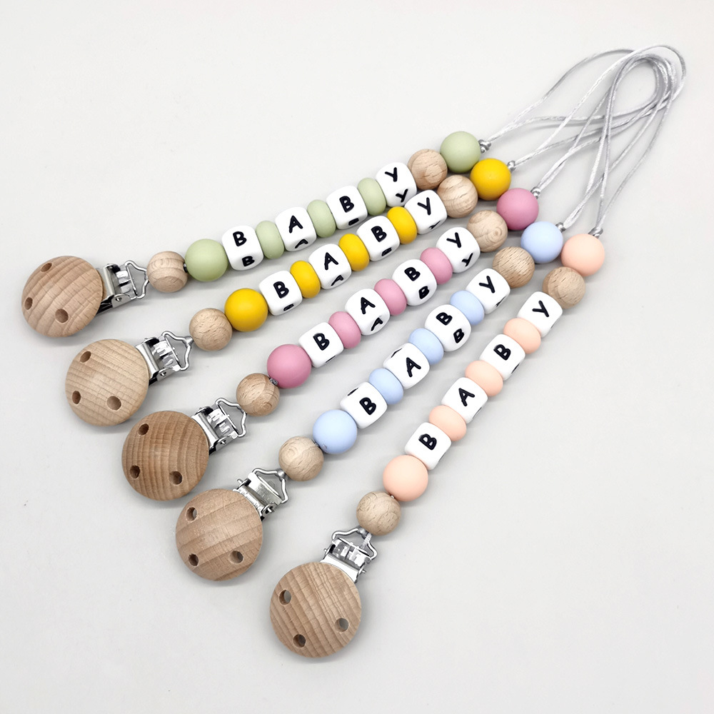 Custom Name Pacifier Clips Cha – обзор и цена Baby Products For Gift