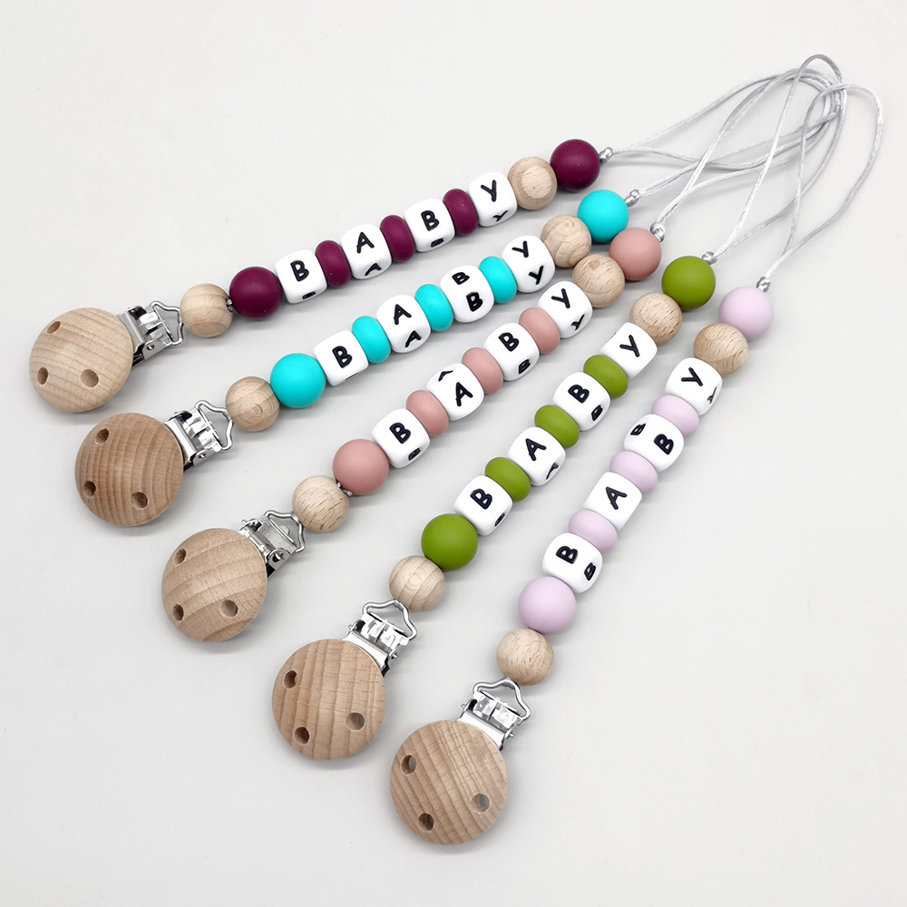 Custom Name Pacifier Clips Cha – обзор и цена Baby Products For Gift