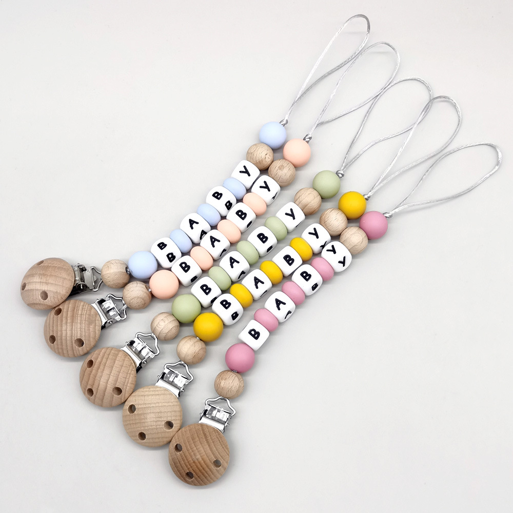 Custom Name Pacifier Clips Cha – обзор и цена Baby Products For Gift