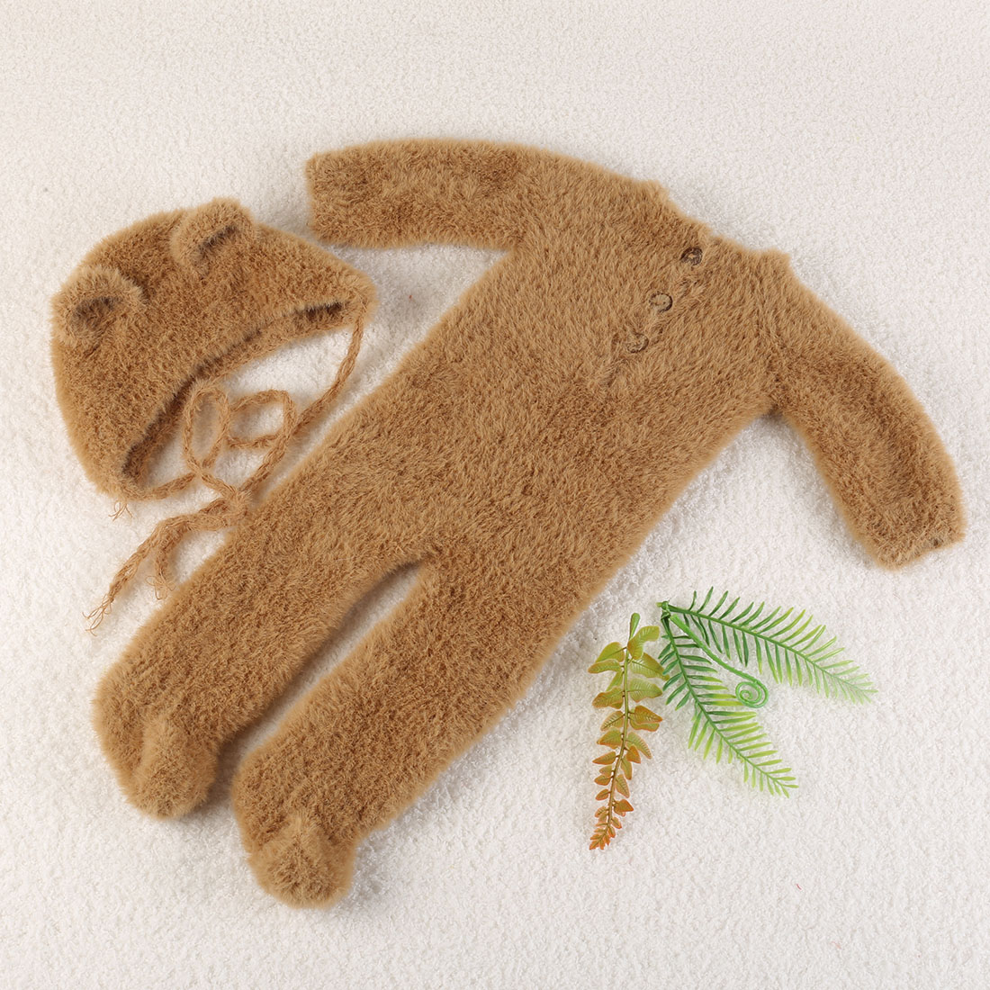 Vintage Knit Fluffy Teddy Bear – обзор и цена Baby Products Useful