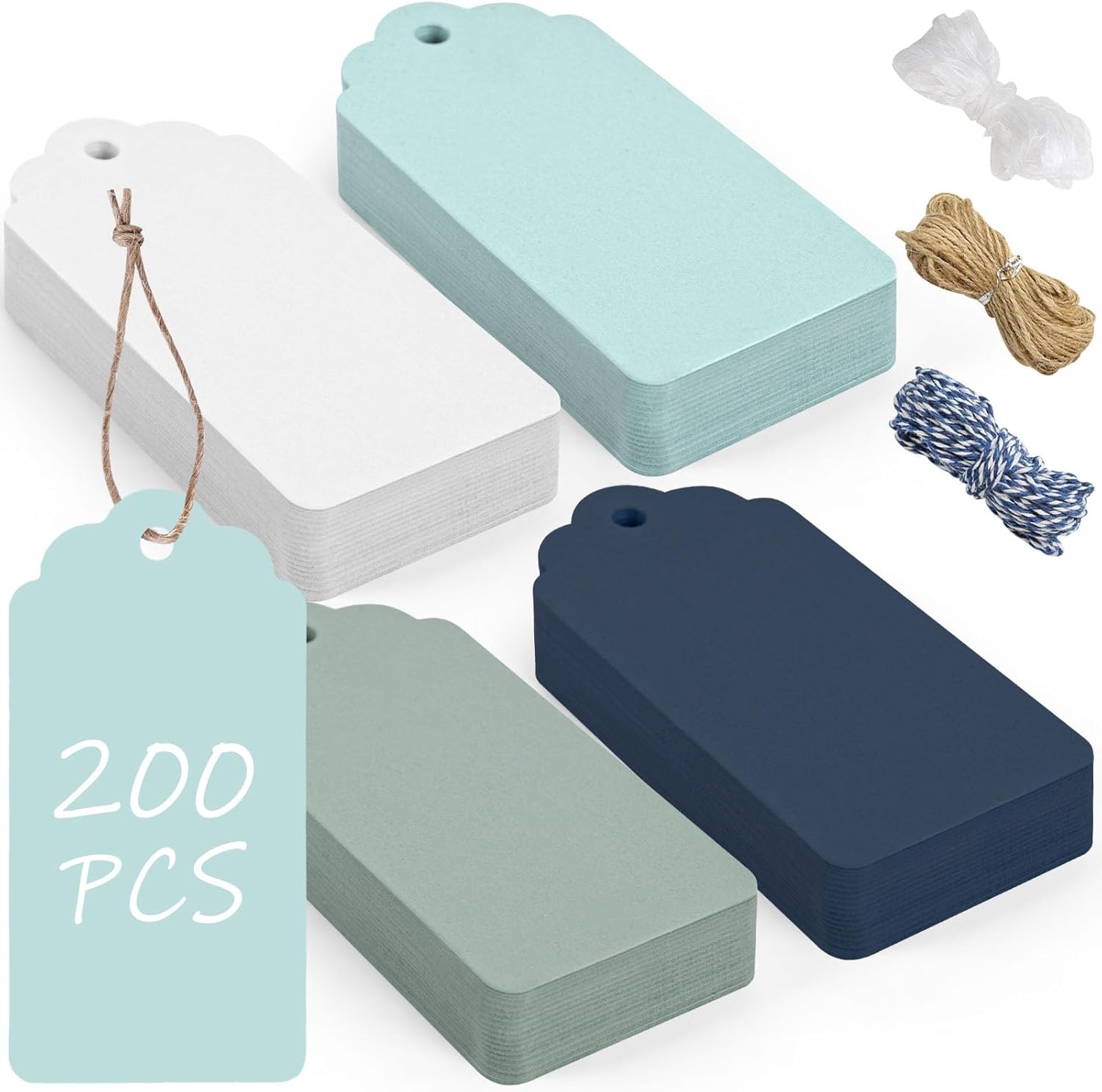 200 PCS Gift Tags with String  – обзор и цена Baby Products For Gift